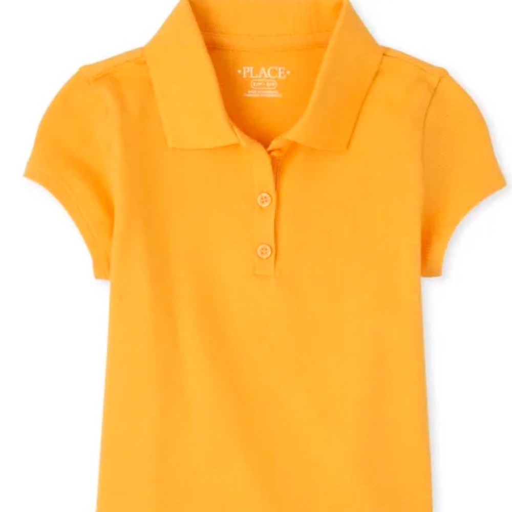 Children's Place Girl's Short Sleeve Polo Sz. M (7/8) NWT